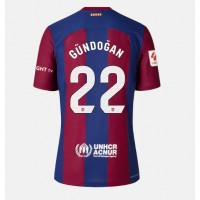 Camisa de time de futebol Barcelona Ilkay Gundogan #22 Replicas 1º Equipamento Feminina 2023-24 Manga Curta